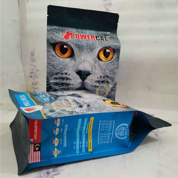 free samples pet food pouch/pet food packaging zipper pouch factory in china